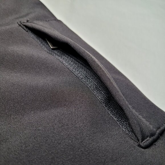 Tommy Hilfiger Mens Hooded Jacket Black Soft Shell Double Lined Medium Gorpcore - Picture 14 of 14